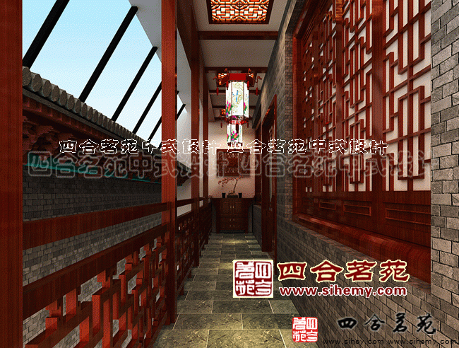 中式茶樓設(shè)計效果